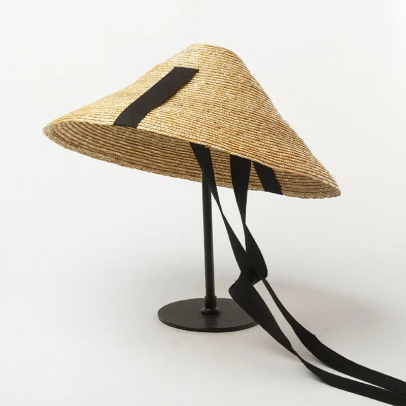 Limitless Straw Concave Sun Hat