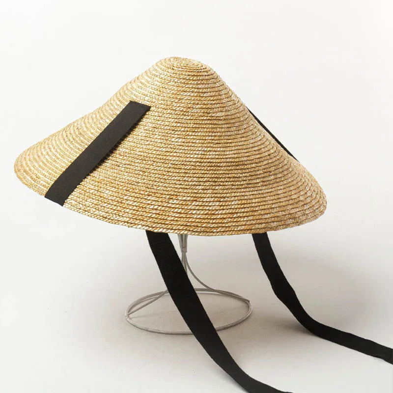 Limitless Straw Concave Sun Hat