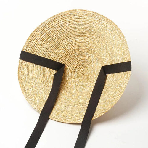 Limitless Straw Concave Sun Hat