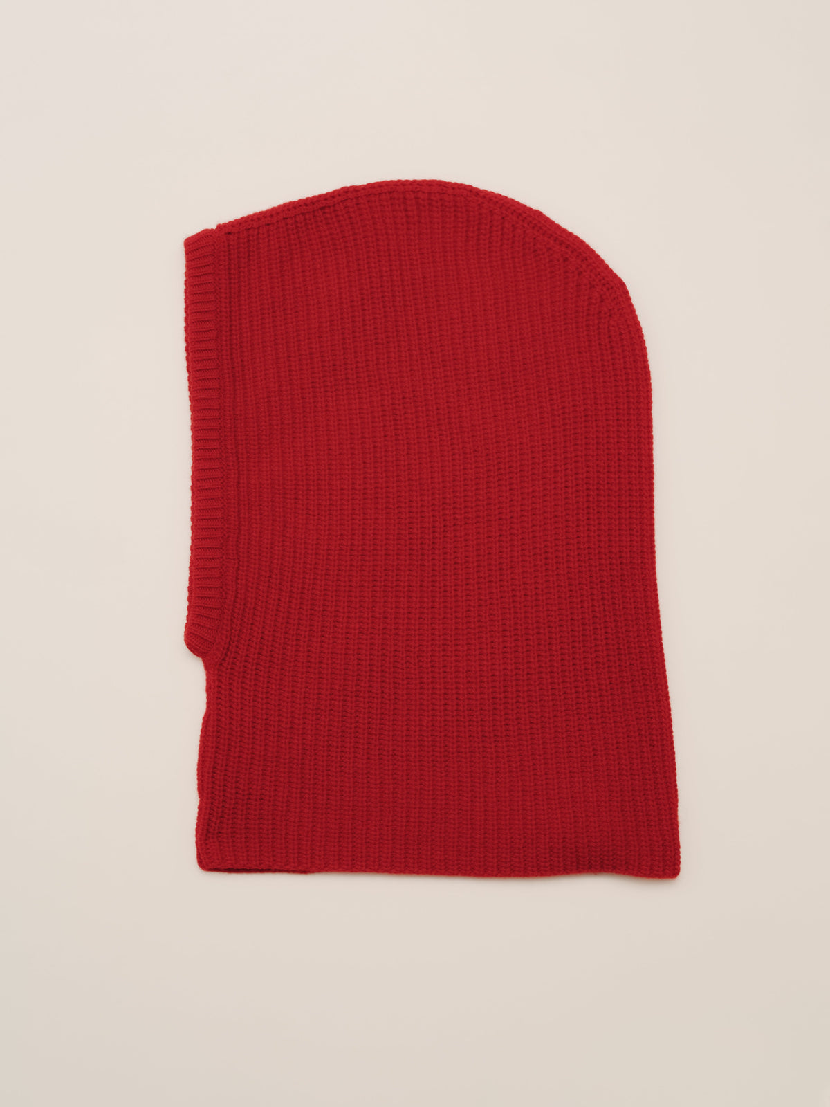 Cashmere Mix Ribbed Balaclava