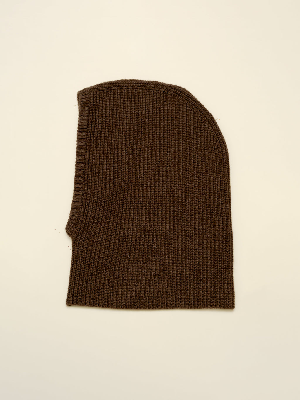 Cashmere Mix Ribbed Balaclava